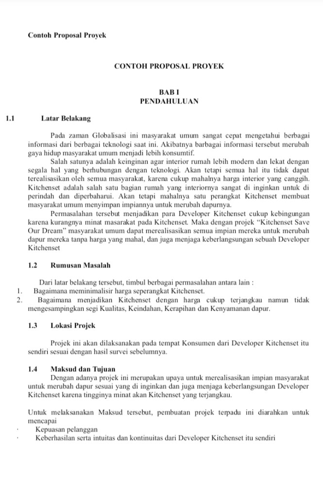 Contoh Proposal Tesis Yang Baik Dan Benar Cara Membuat Propo My XXX